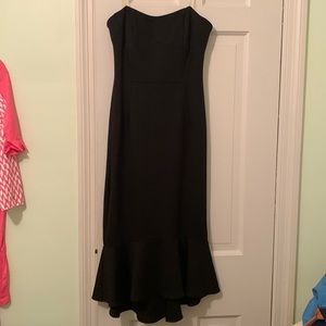 DO+BE black strapless dress